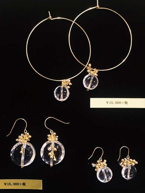 asumi bijoux 花のしずく | 2015 | NEWS | CLASKA Gallery & Shop 